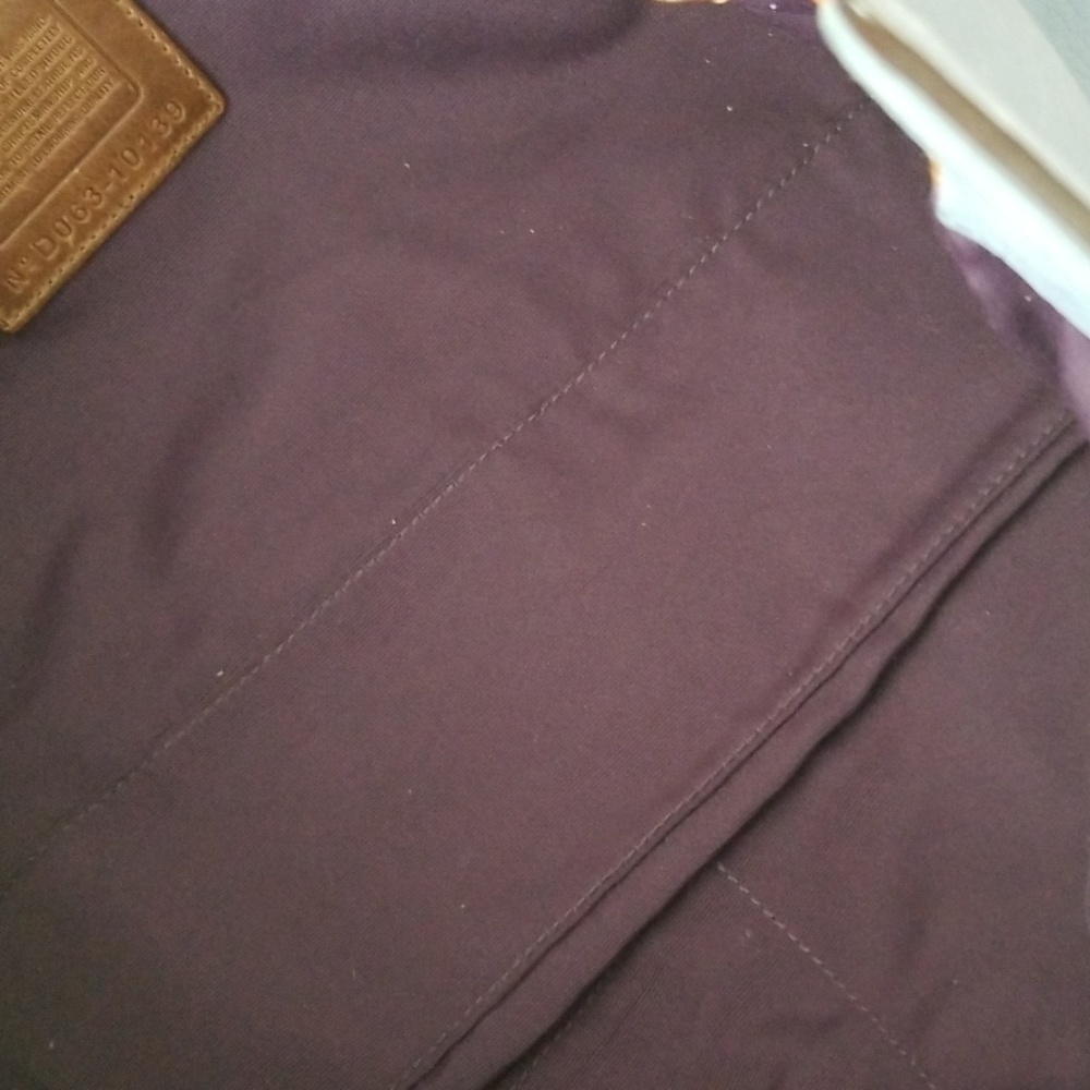 Coach Suede Handbag - Picture 5 of 6